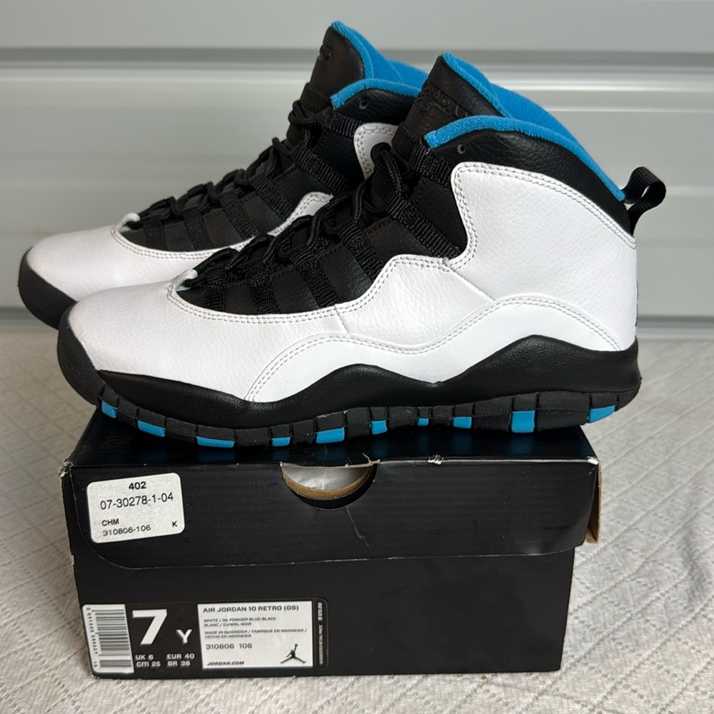 Nike Air Jordan 10 Retro Powder Blue 2014